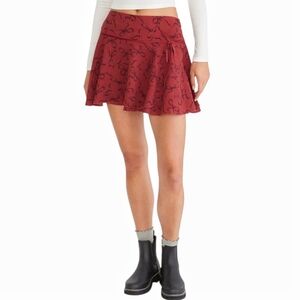Aeropostale - Bow Print Ribbon Mini Skort
